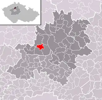 Localisation de Býkev