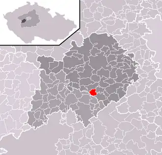 Localisation de Bykoš