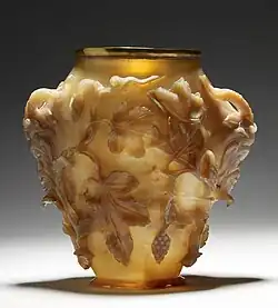 Le vase Rubens&nbsp;(en), origine byzantine, Walters Art Museum. Hauteur 18,5 cm.