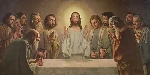 La Cène (ou La Prière sacerdotale), avant 1914, Astrakhan, Galerie d'art d’État Pavel Dogadine