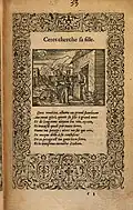 Cérès cherche la fille, gravure de Bernard Salomon publiée dans la Métamorphose d'Ovide figurée par Jean de Tournes dans l'édition de 1564.