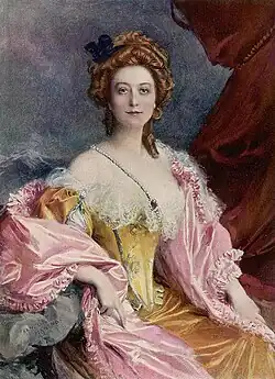 François Flameng, Portrait de Cécile Sorel (1903).