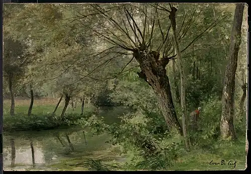 Ruisseau dans la forêt, 1872Musée des Beaux-Arts de Boston