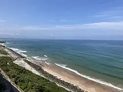 Plage de la Côte des Basques (ou Côte de Pernauton).
