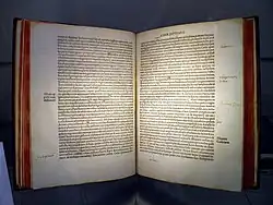 C. Iuli Caesaris De Bello Gallico, édité par Ottaviano Scoto à Venise en 1482.