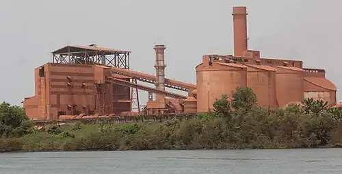 vue des installations de la CBG