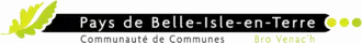 Blason de Communauté de communes du Pays de Belle-Isle-en-Terre