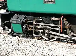 Détail de l'embiellage de la 020T Corpet-Louvet no&nbsp;25.