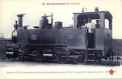 Locomotive articulée no&nbsp;63 du réseau du Vivarais