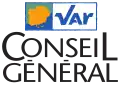 Logo du conseil général du Var jusqu'en avril 2015.