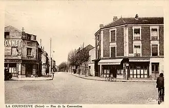 La rue de la Convention dans l'entre-deux-guerres.