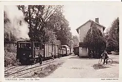 Locomotive n°13 des tramways de l'ouest du dauphiné