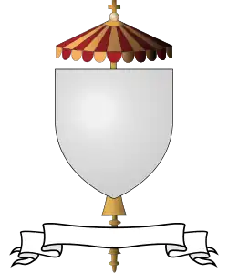 Armes des basiliques mineures avant le décret du 9 novembre 1989.