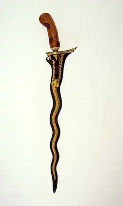 3. Kriss javanais, Java, Indonésie.