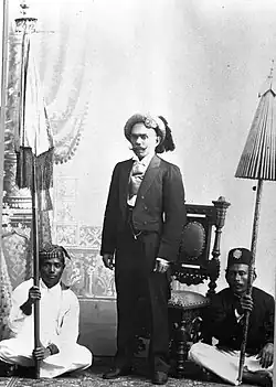Le sultan de Bacan (vers 1900)
