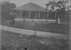 La maison de l'assistant-résident de Sintang au début de XXe&nbsp;siècle