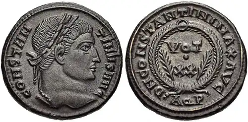Follis de Constantin Ier