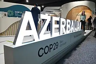 Image illustrative de l’article Conférence de Bakou de 2024 sur les changements climatiques