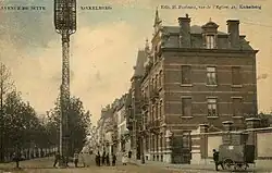 Avenue de Jette. Koekelberg. Vue de la place Eugène Simonis. Vers 1910.