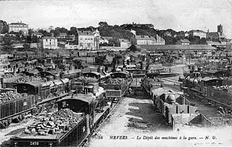 Parc vers 1900.