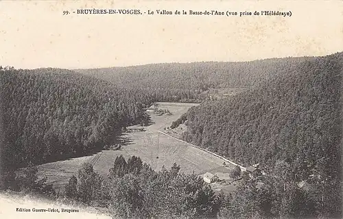 Basse de l'Âne à Bruyères, 1er&nbsp;étage, basse montagne.