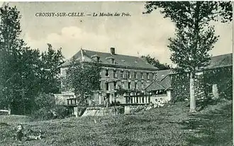 Le moulin des Prés, entre Fontaine-Bonneleau et Croissy-sur-Celle.