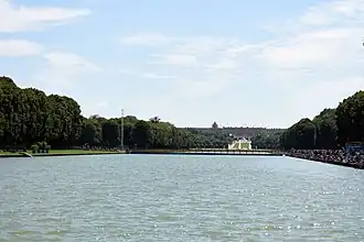 Le Grand Canal et le château de Versailles