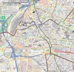 Constitution du réseau primitif à voie normale.