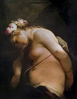 Le martyre de saint Christine, Ca' Rezzonico, Venise