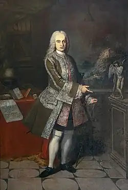 Gian Rinaldo Carli 1749 par Bartolomeo Nazari