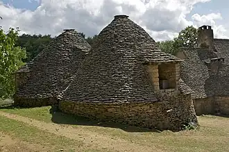 La cabane amont du groupe 2 avec sa gerbière
