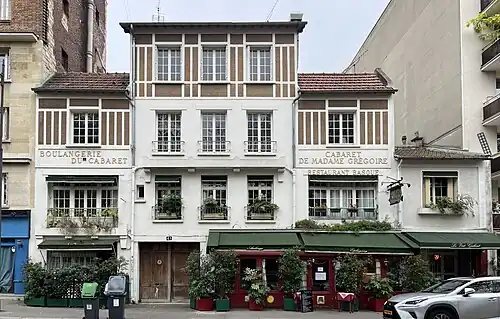 Ancien cabaret Madame de Grégoire.