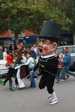 Cabezudos de Zaragoza. El Forano