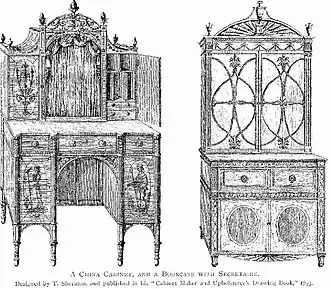 Cabinet et bibliothèque