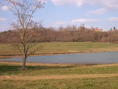 Retenue de Carbournieu.