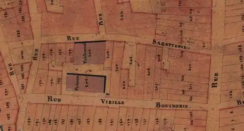 Cadastre napoléonien de 1831.
