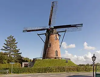 Le moulin "Sans pensée" de Cadzand