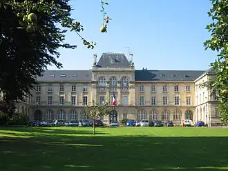École normale d'instituteurs, actuel rectorat de l'académie de Normandie.