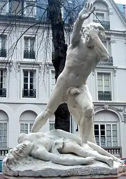 Caïn et Abel (1896), à côté des thermes de Bagnères-de-Luchon.