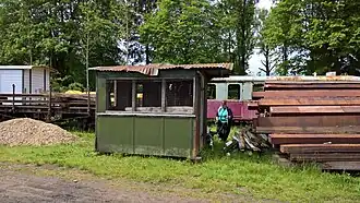 Caisse de voiture B1 des Tramways du Quercy.