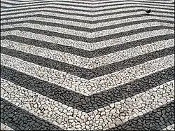 Chaussée portugaise à Guimarães