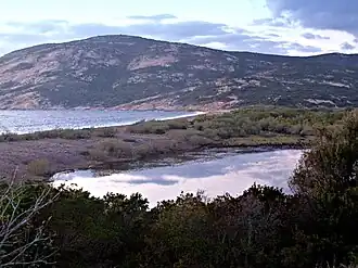 L'étang de Crovani.