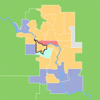 Carte de la circonscription