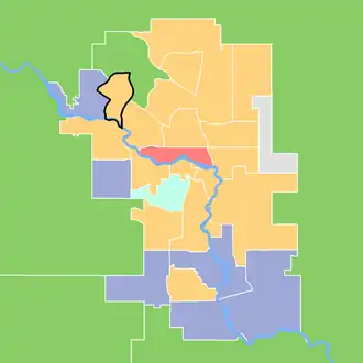 Carte de la circonscription