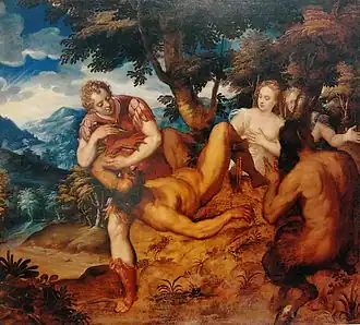 Le Supplice de Marsyas, Giovanni Battista Zelotti, vers 1580