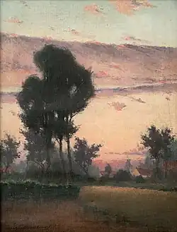 Coucher de soleil (1915).