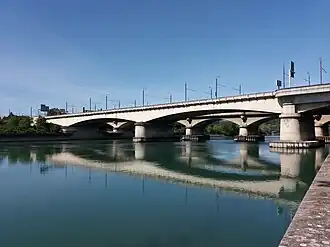 Le pont Raymond-Poincaré, en 2020
