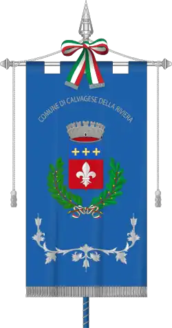 Drapeau de Calvagese della Riviera