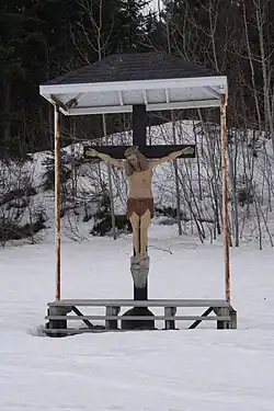 Calvaire de Saint-Nazaire, Québec, Canada