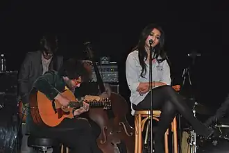 Concert à Paris, le 12 avril 2010.